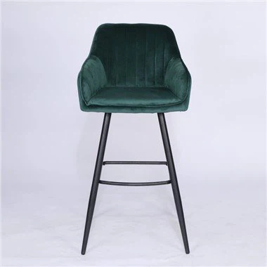 Оксамитовий барний стілець
