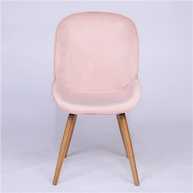 Дерев'яний каркас шкіряний обідній стілець